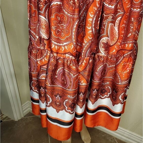 Lauren Ralph Lauren Oretha Paisley print Skirt - Picture 8 of 10